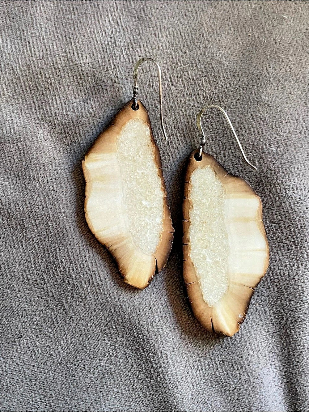 Tusk with Sterling Silver Earrings